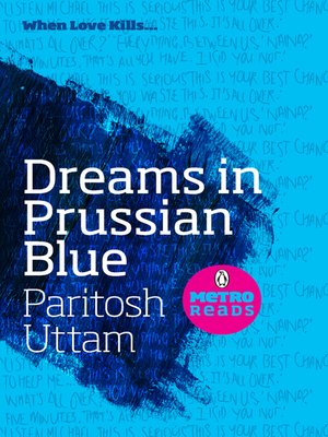 cover image of DREAMS IN PRUSSIAN BLUE